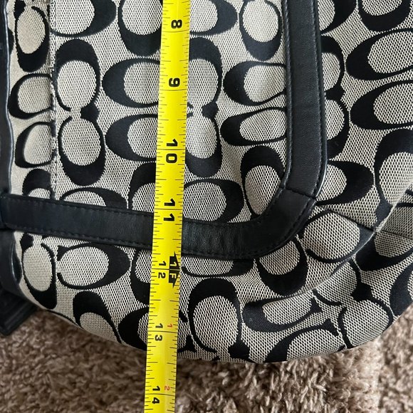 Coach Women's Monogram Canvas Boots and Handbag Lot - Picture 14 of 16